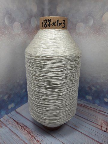 Нитка № 187х1х3 (1.2 мм) вес 1.5 кг крутка Z 1341099843 фото